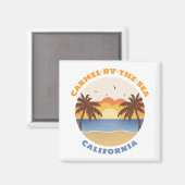 Carmel-by-the-Sea, Monterey Landkreis, Kalifornien Magnet (Vorderseite/Rückseite)