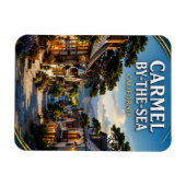 Carmel-by-the-Sea Ozeanblick Magnet (Horizontal)