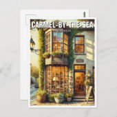 Carmel-by-the-sea Postkarte (Vorne/Hinten)