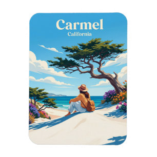 Carmel-by-the-Sea USA -> Carmel-by-the-Sea USA Magnet