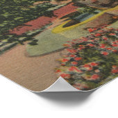 Carmel, CA - Mission San Carlos De Borromeo Poster (Ecke)