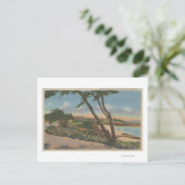 Carmel, CA - Zuhause entlang der Küste Postkarte (Stehend Vorderseite)