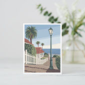 Carmel, CA - Zuhause entlang der Küste Postkarte (Stehend Vorderseite)