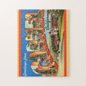 Carmel California Greeting Puzzle (Vertikal)
