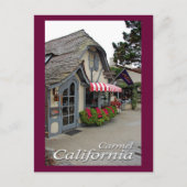 Carmel California Postkarte (Vorderseite)