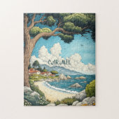 Carmel California Travel Puzzle (Vertikal)