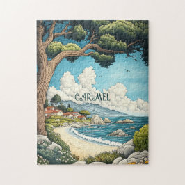 Carmel California Travel Puzzle