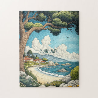 Carmel California Travel Puzzle