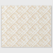 Carmel Cream Birthday Geschenkpapier (Flach)