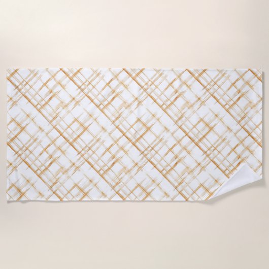 Carmel Cream Strandtuch (Vorderseite)