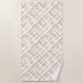 Carmel Cream Strandtuch (Vorderseite)