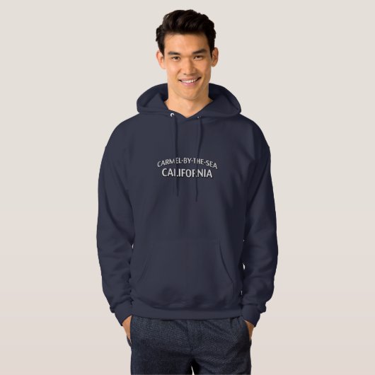 Carmel-durch-d-Meer Kalifornien Hoodie (Vorne ganz)