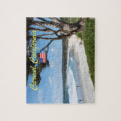CARMEL DURCH DAS MEER - MONTEREY KALIFORNIEN USA PUZZLE (Vertikal)