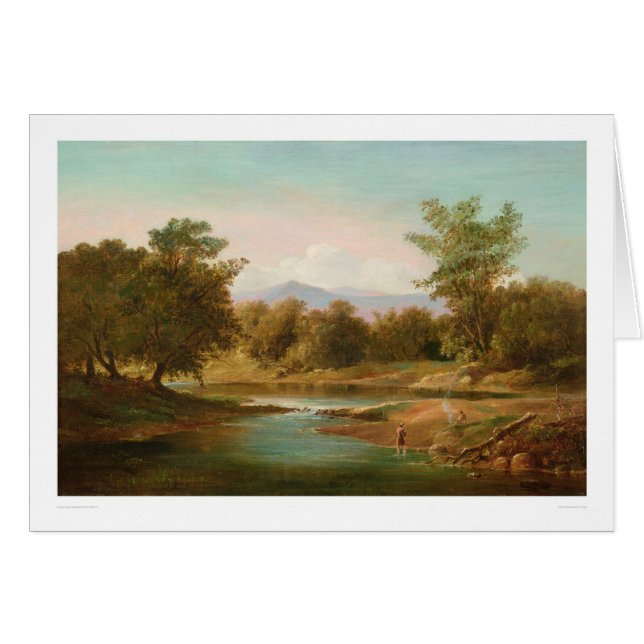 Carmel Fluss-Szene (0236A) (Vorderseite (Horizontal))
