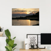 Carmel Gold Sunset Poster (Personalize) (Heimbüro)