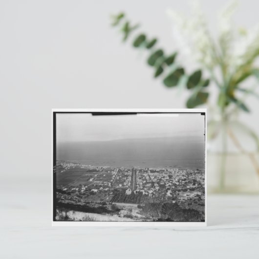 Carmel, Haifa, ca. 1922 Postkarte (Stehend Vorderseite)