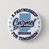 Carmel, Indiana Button (Vorderseite)