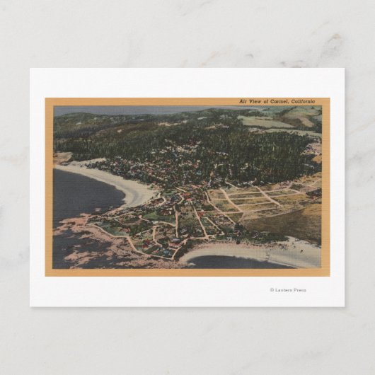 Carmel, Kalifornien Air ViewCarmel, CA Postkarte (Vorderseite)