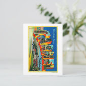 Carmel, Kalifornien - Große Briefszenen Postkarte (Stehend Vorderseite)