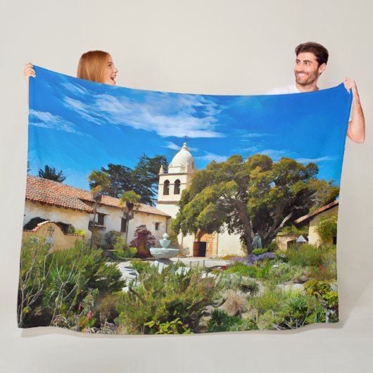 CARMEL MISSION BASILICA Fleece Blanket (Beispiel)