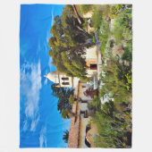 CARMEL MISSION BASILICA Fleece Blanket (Vorderseite)