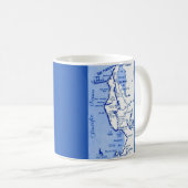 Carmel nach San Francisco Tasse (VorderseiteRechts)