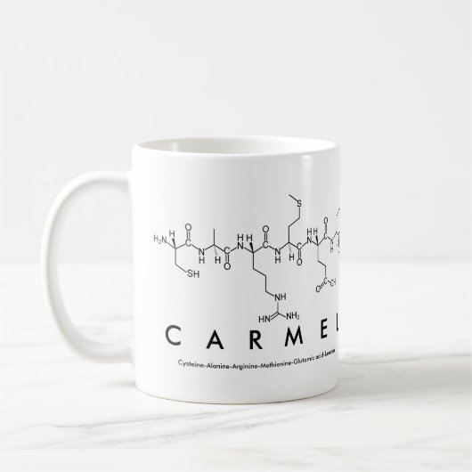 Carmel Peptidname Tasse (Links)