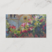 Carmel Spanish Mission California Garden Visitenkarte (Rückseite)