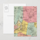 Carmel, Stadt Postkarte (Vorne/Hinten)