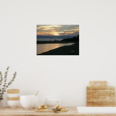 Carmel Sunset Couple Print - Wählen Sie Ihren Rahm Poster (Küche)