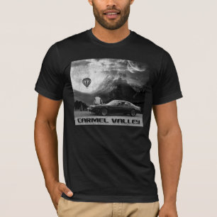 Carmel Tal Vacay mit Ballon! (B&W Druck) T-Shirt