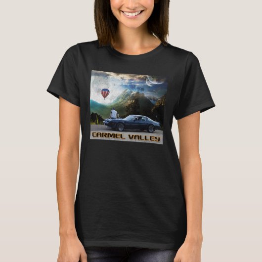 Carmel Valley Vacation (Farbdruck) T-Shirt (Vorderseite)