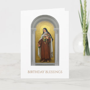 Carmelite Nonnen-St. Therese die kleine Blume Karte
