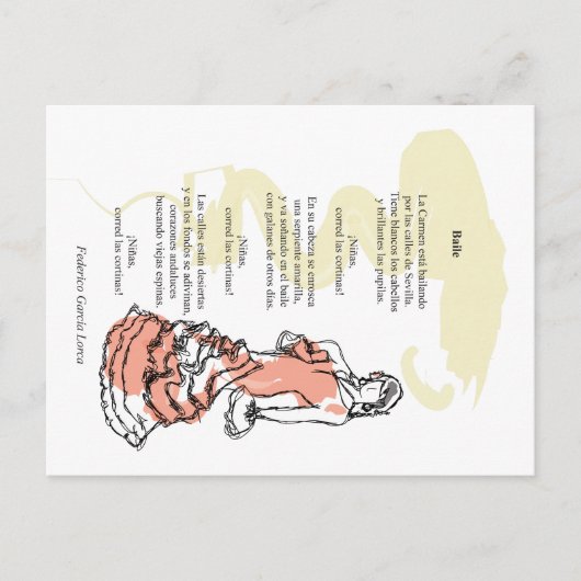 Carmen Baila Postkarte (Vorderseite)