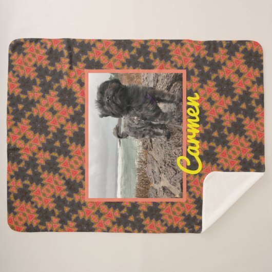 Carmen Blanket Sherpadecke (Vorderseite (Horizontal))