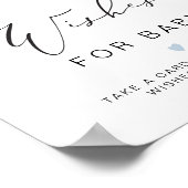 CARMEN Blue Map Adventure Baby wünscht sich für Ba Poster (Ecke)