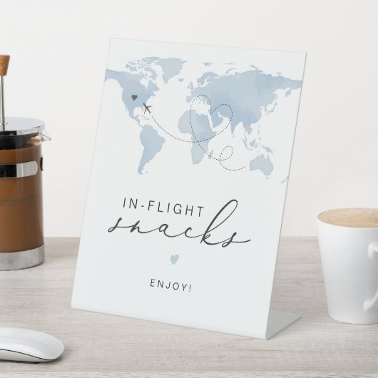 CARMEN Blue Travel Thema in Flight Snacks Sockelschild (In SItu)