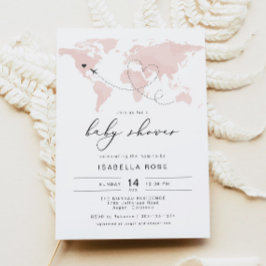 CARMEN Blush Pink Karte Reiseabenteuer Kinderdusch