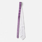 Carmen Christi lila Krawatte (Rückseite)