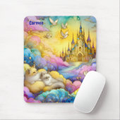CARMEN ~Crystal Castle Clouds Kittens ~ Mousepad (Mit Mouse)