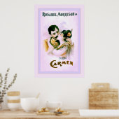 Carmen ~ Der Kiss Poster (Küche)