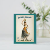 Carmen, Die Oper 1896 Postkarte (Stehend Vorderseite)