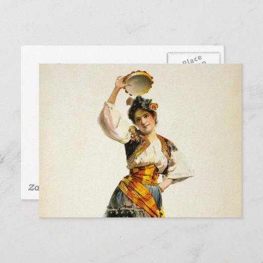 Carmen, Die Oper 1896 Postkarte (Vorne/Hinten)