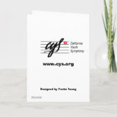 Carmen-Gruß-Karte Karte (Rückseite)