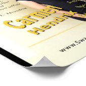 Carmen Hendrix Poster (Ecke)