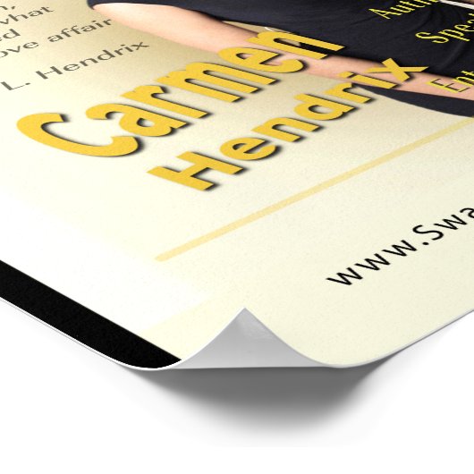 Carmen Hendrix Poster (Ecke)