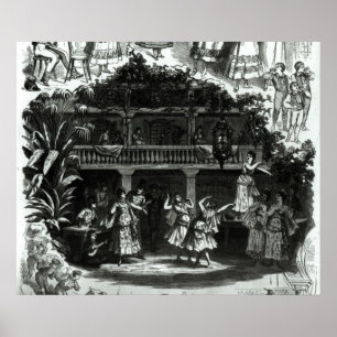 Carmen in der Lilas Pastia Taverne Poster