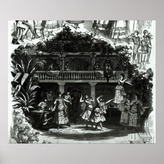 Carmen in der Taverne Lilas Pastia Poster (Vorne)