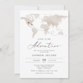 CARMEN Liebe ist ein Adventure-Brautparty Einladung (Vorderseite)