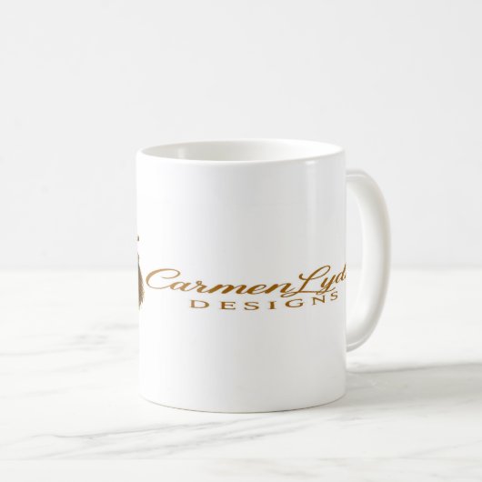 Carmen Lydia Signature Ink – The Mark of Royalty Kaffeetasse (VorderseiteRechts)